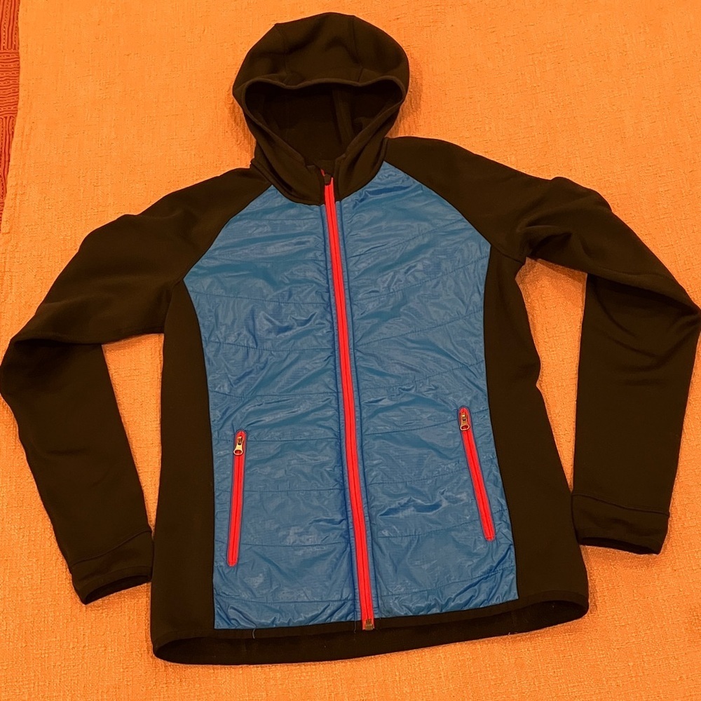 Marmot small wm’s Fleece variant Jacket - blue pink Black